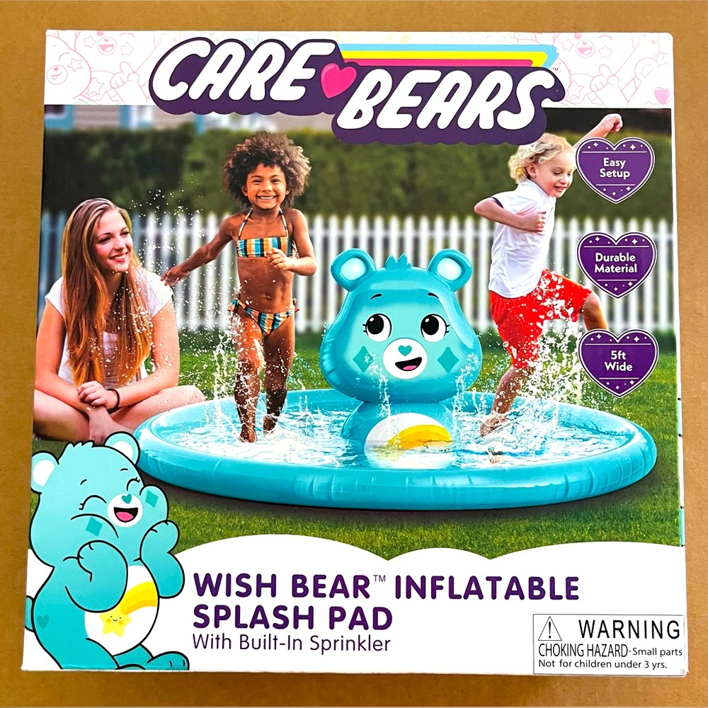 Care Bears Blue Wish Bear Splash Pad